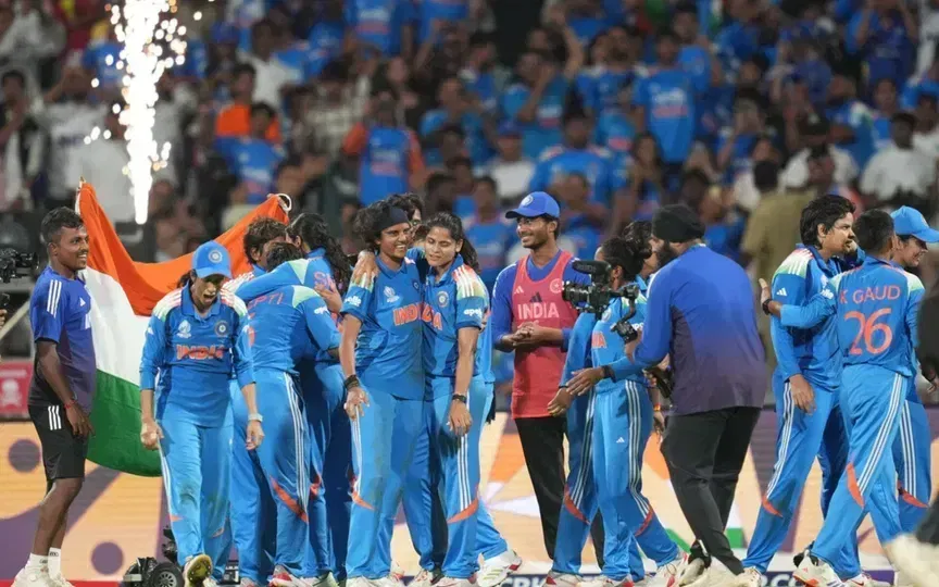 India clinch first ever Women's World Cup title in landslide victory over South Africa